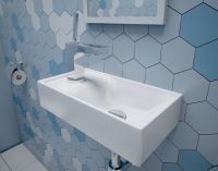 Раковина из литьевого мрамора Эстет Mini 40 ФР-00000787 схема 3