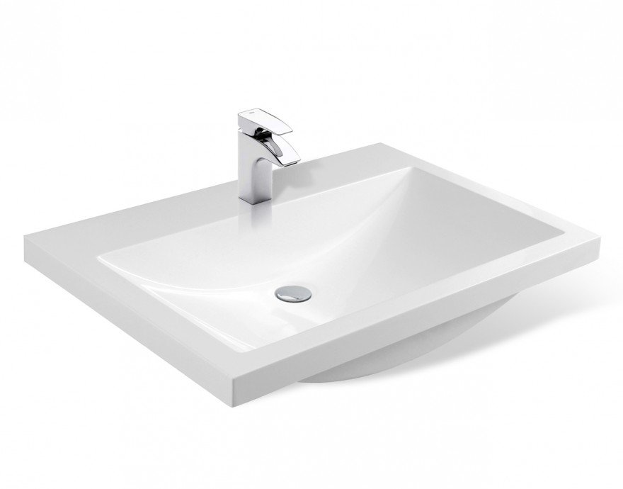 Раковина из литьевого мрамора Эстет Monaco 70 ФР-00000792 ФОТО