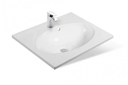 Раковина из литьевого мрамора Эстет Vegas 80 ФР-00000959 схема 2