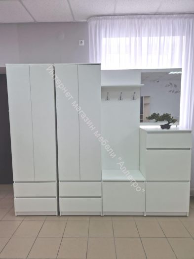 Тумба 1-ств. "Бьянко" Белый лофт