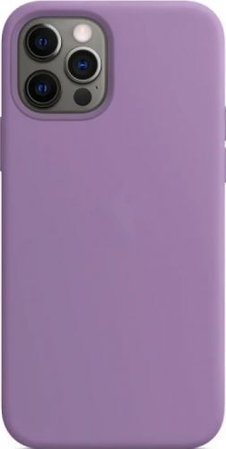 Чехол силиконовый для iPhone 12 Pro Max (Фиолетовый)