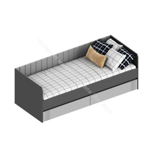 Кровать с 2 ящиками "Вита" 800х2000