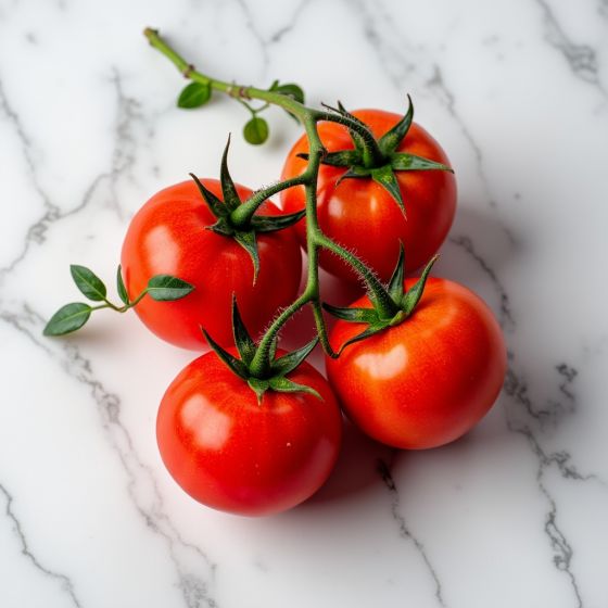 ..Томаты на ветке