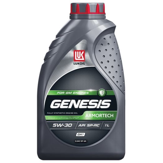 Моторное масло Лукойл Genesis Armortech DX1 5W-30, 1л