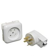 Комплект для подключения электроплит скрытая установка с заземлением 3P+N 3 фазы 32 А 400 В IP20