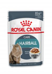 Роял канин Хэйрбол Кэа пауч (Hairball Care) в соусе 85г.