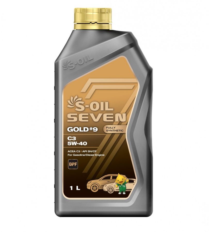 S-OIL 7 GOLD #9 C3 5W-40, 1л