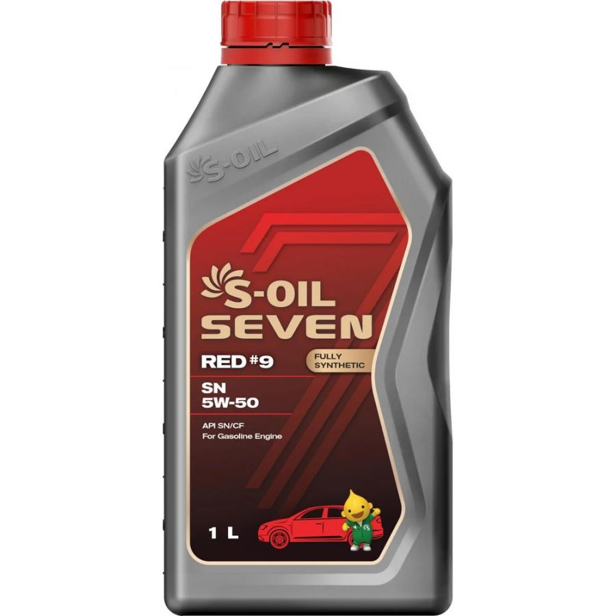 S-OIL 7 RED #9 SN 5W-50, 1л