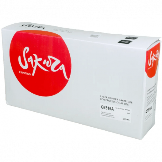 Картридж Sakura SAQ7516A Black