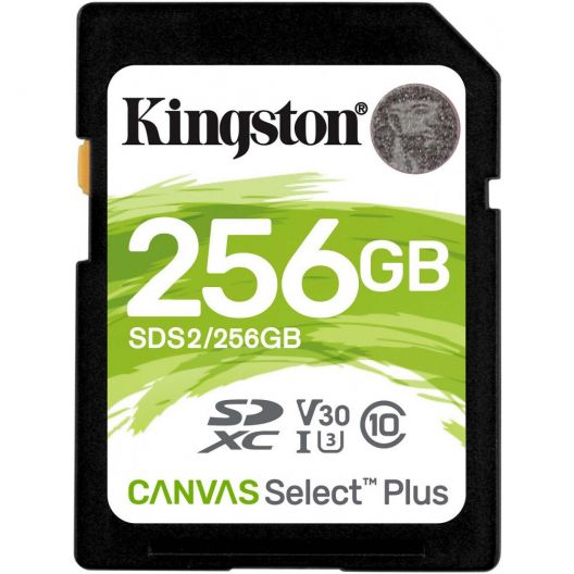 Карта памяти 256Gb SD Kingston Canvas Select Plus (SDS2/256GB)