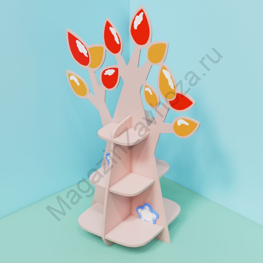 Стеллаж модель 16 - 6 двусторонний