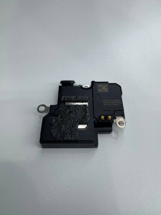 Apple iPhone 15 Pro  динамик верхний (слуховой) оригинал с разбора (снятый)
