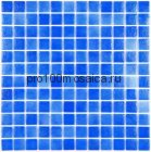 Atlantis Blue Art. Плитка мозаика стеклянная, чип 24х24, размер 315*315*4 мм (Bonaparte)